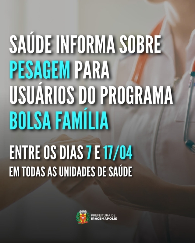Noticia saude-realiza-pesagem-para-usuarios-do-programa-bolsa-familia